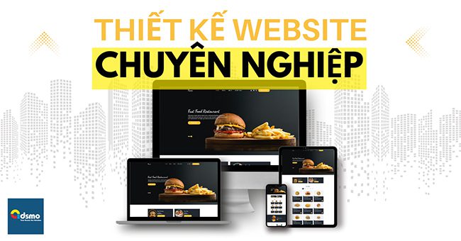thiết kế website chuyên nghiệp