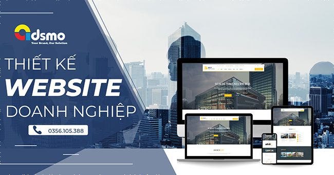 thiết kế website doanh nghiệp